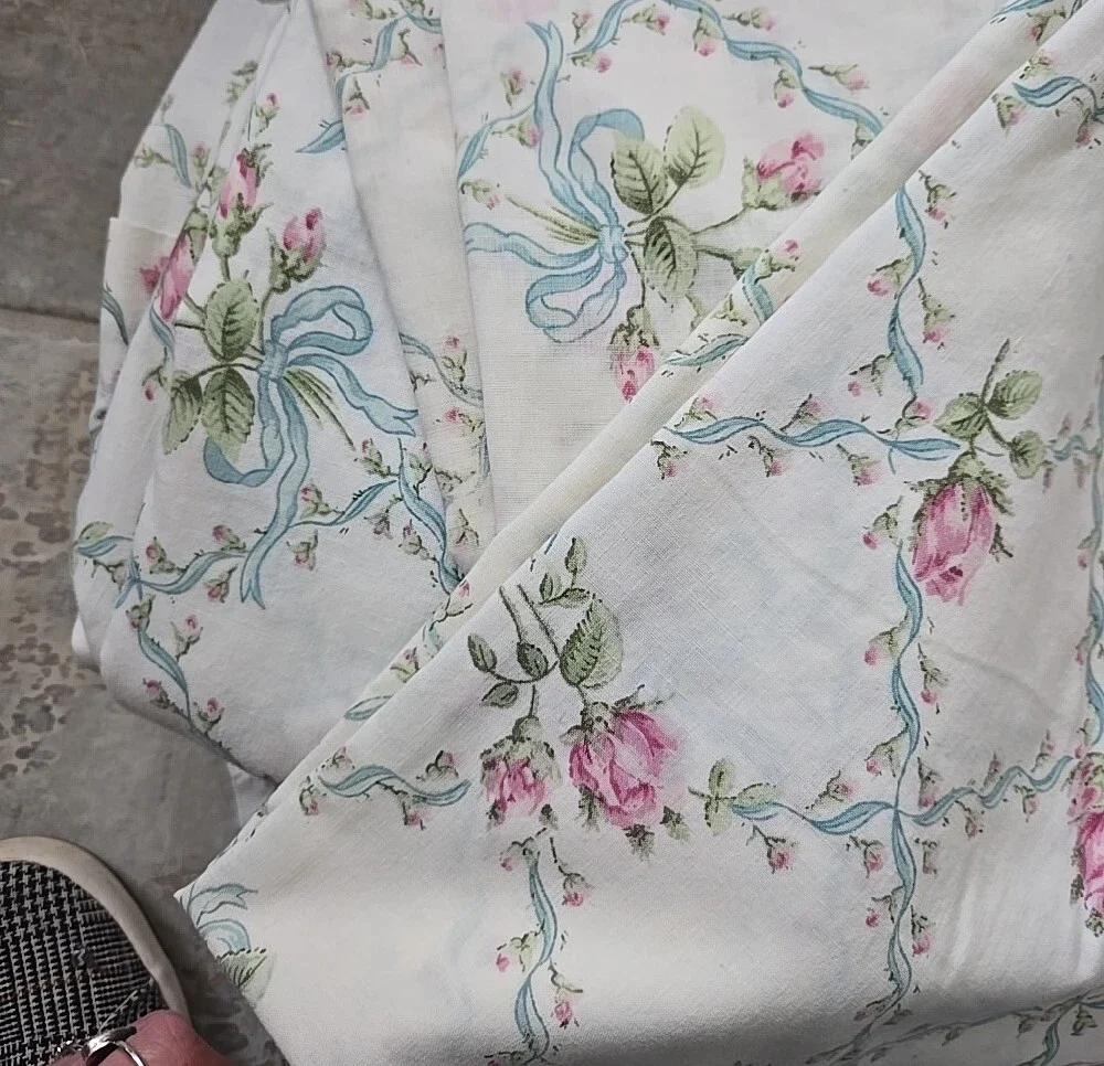 2 Sets Twin Vintage Bedding Lady Pepperell Grandeur Sets